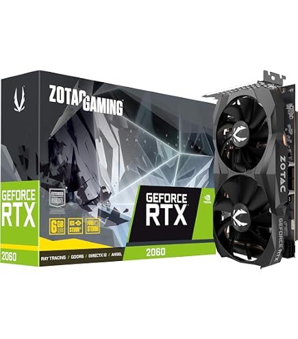 Amazon.com: ZOTAC Gaming GeForce RTX 2060, Black : Electronics