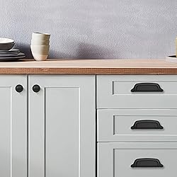 khtumeware 20 Pack Drawer Pulls 1-1/4 Inch Matte