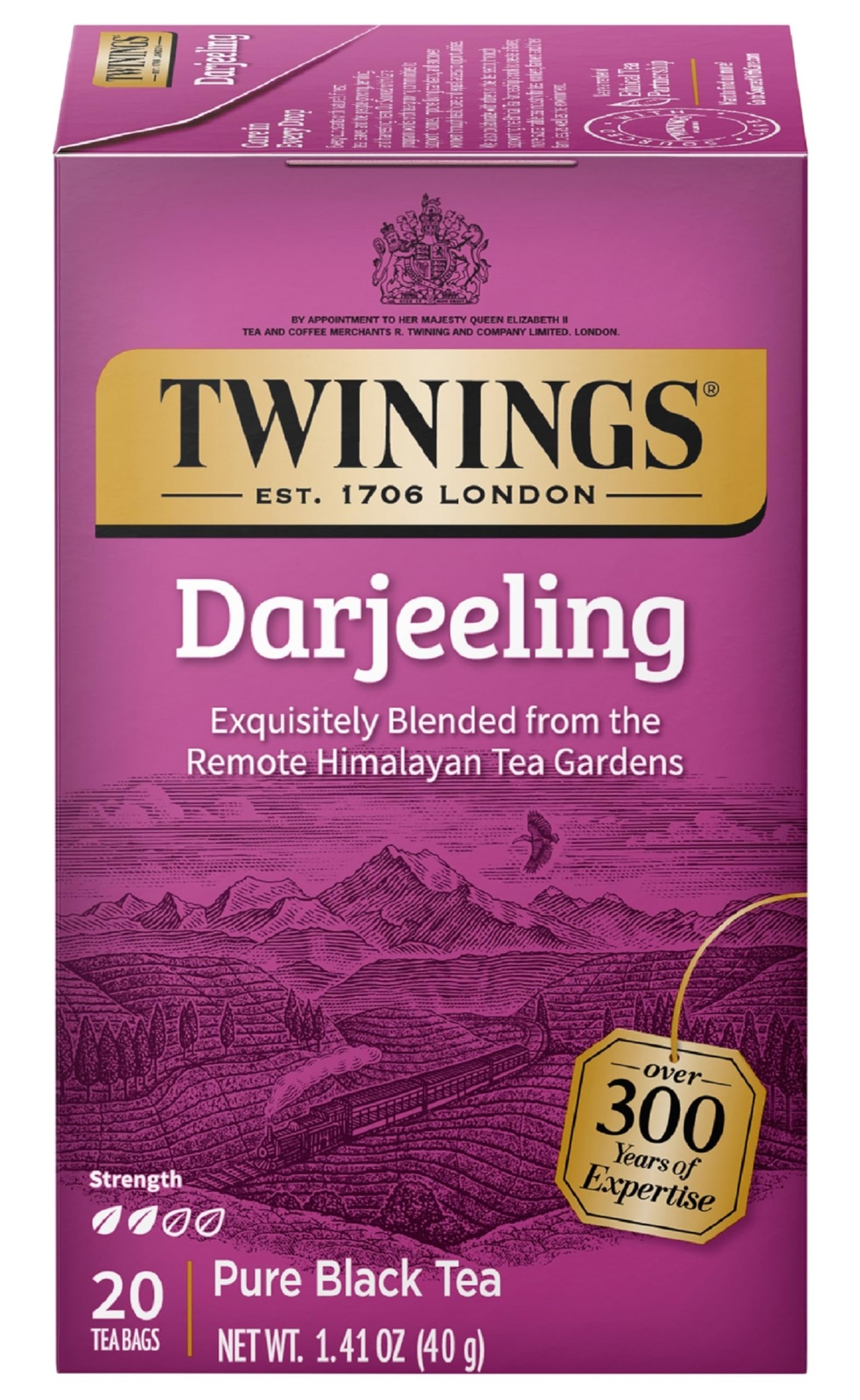 Twinings Darjeeling Black Tea Individually Wrapped