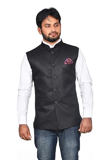 modi jacket on jeans