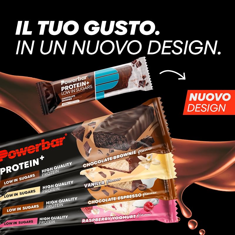 - Protein Plus - Low Sugar Multiflavour Box - 16x35g - Barretta proteica con fibre