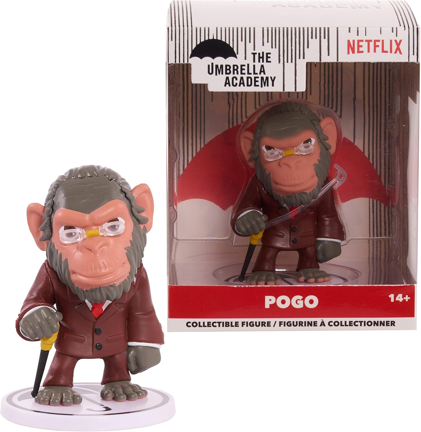 The Umbrella Academy 2.5” Stylized Collectible Figure Pogo Outdoor