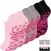 ELUTONG Yoga Socks for Women Non Slip Pilates Grippy Sock for Barre, Hospital, Barefoot, Workout, Dance, Home