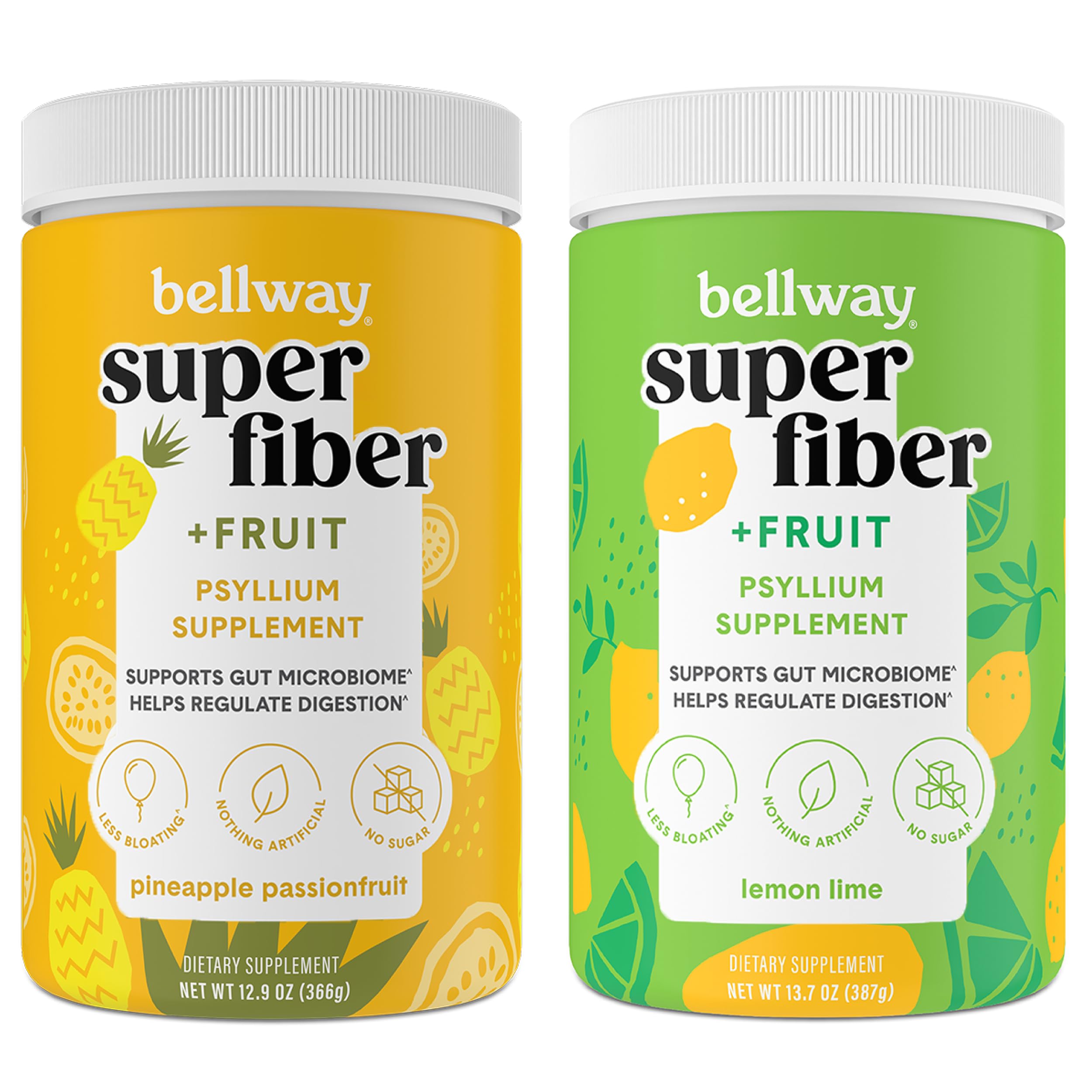 Mua Bellway Super Fiber Powder + Fruit, Sugar Free Organic Psyllium ...