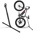 Bike Nook Turbo Stand & Vertical Storage Rack - The Original Vertical Bicycle Floor Stand for Garage Storage and Indoor and Outdoor use, Perfect Bike Accessories for Small Spaces Nooks, No Drilling