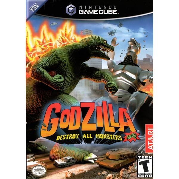 Amazon.com: Godzilla: Destroy All Monsters Melee : Video Games