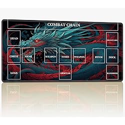 New Playmat with Zones for CCG MTG Trading Card