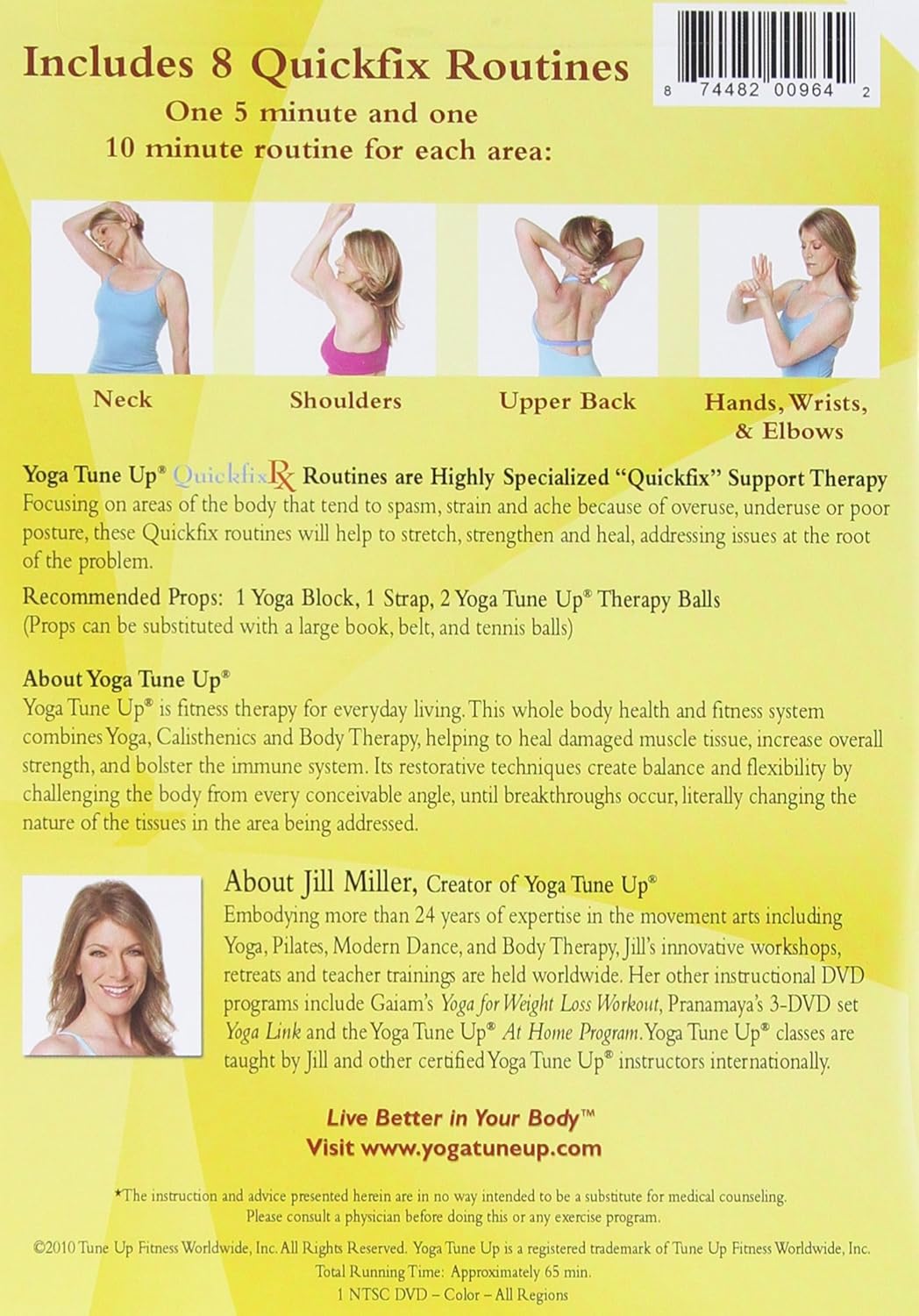 yoga tune up balls neck