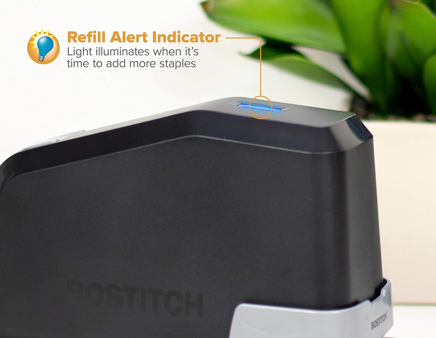 Bostitch Impulse 30 Electric Stapler, 30 Sheet Capacity, Black : Electric Stapler : Office Products