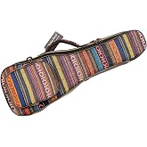 MUSIC FIRST 21" Soprano Country Style Ukulele Bag Gig Bag Case Cover Version 3.0
