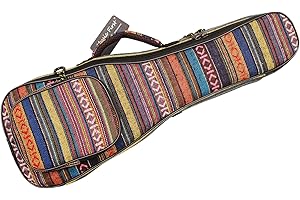 MUSIC FIRST cotton 21" Soprano Country Style Ukulele Bag Gig Bag Ukulele Case Ukulele Cover Version 1.1