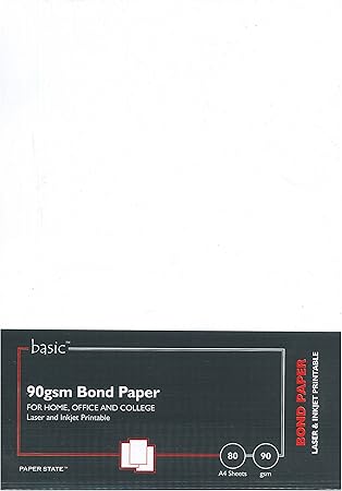 Amazon Com Soho Creative 90 Gsm Bond Paper Pack Of 80 Office Products
