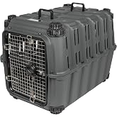Mammoth Guardian Dog Kennel 36" Heavy Duty Travel &amp; Outdoor Crate for Puppies, Small, Medium &amp; Large Dogs, Secure 3 Bolt Lock, Adventure Ready for Hunting, Camping &amp; Offroad &ndash; Gunmetal Gray
