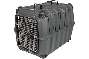 Mammoth Guardian Dog Kennel 36" Heavy Duty Travel & Outdoor Crate for Puppies, Small, Medium & Large Dogs, Secure 3 Bolt Lock
