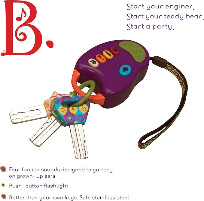 stainless steel baby keys