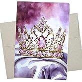 Whitman and Daughter Quinceañera Birthday Card, Happy 15th Birthday Card (1 Premium Quinceanera Card, 5X7 Inch, Message Inside) 15th Quinceanera Cards for Girls, Tarjetas para 15 años - 1185
