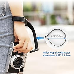Camera Wrist Strap with Quick Release, Adjustable