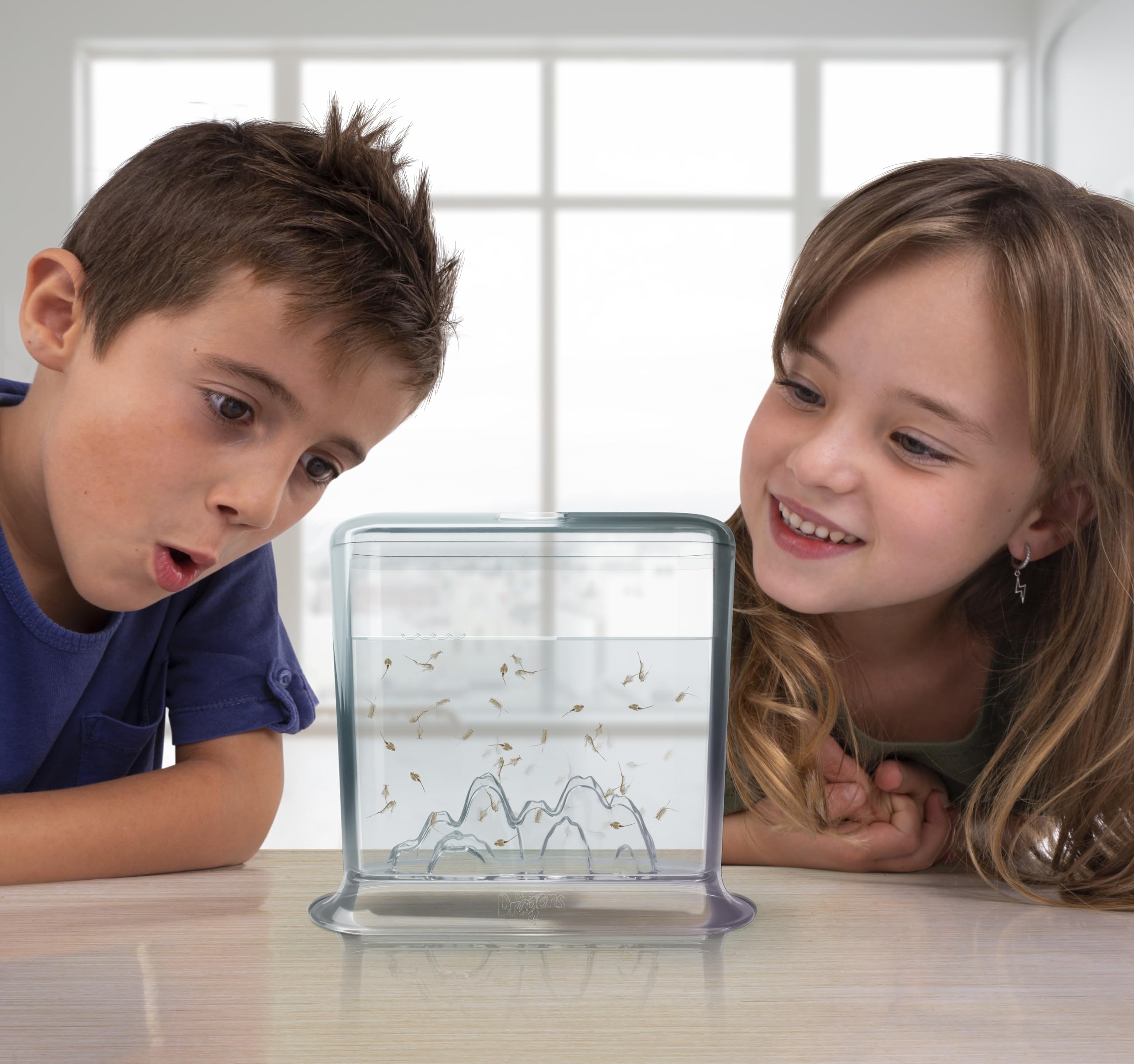 Animagic Aqua Dragons Hatch 'n' Grow Basic Tank | Build an Aquatic Ecosystem, Watch Prehistoric Pets Hatch & Grow Science Kit | Ages 6+