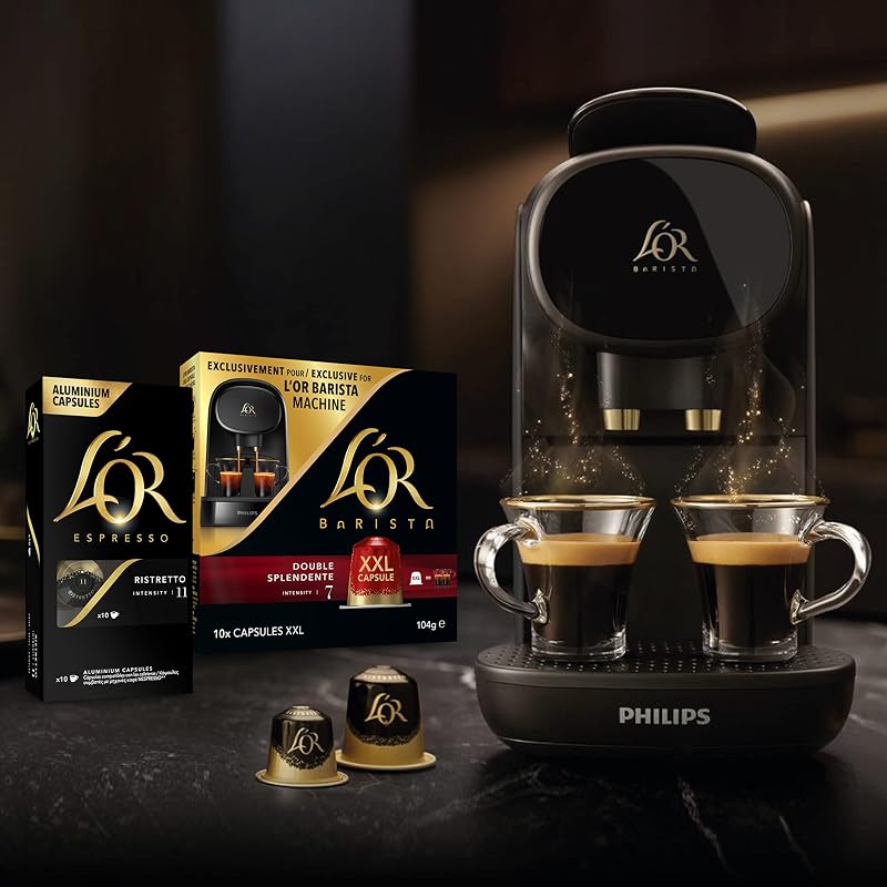 L'or café espresso cápsulas ristretto decaffeinato | intensidade 9 | 200 cápsulas compatíveis com nespresso (r)* - exclusivo da amazon