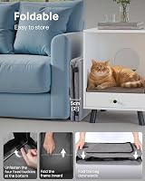 pecute Cat Carrier Airline Approved Extra Stable Handbag Grey view 9