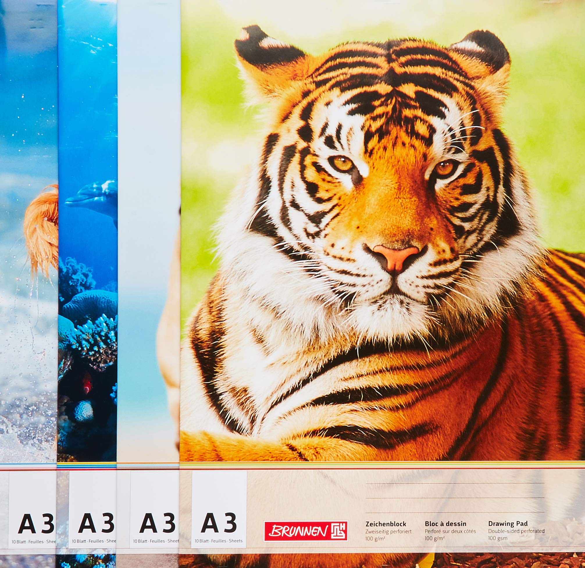 Brunnen 1026366668 20x Drawing Pad A3 10 Sheets MDF