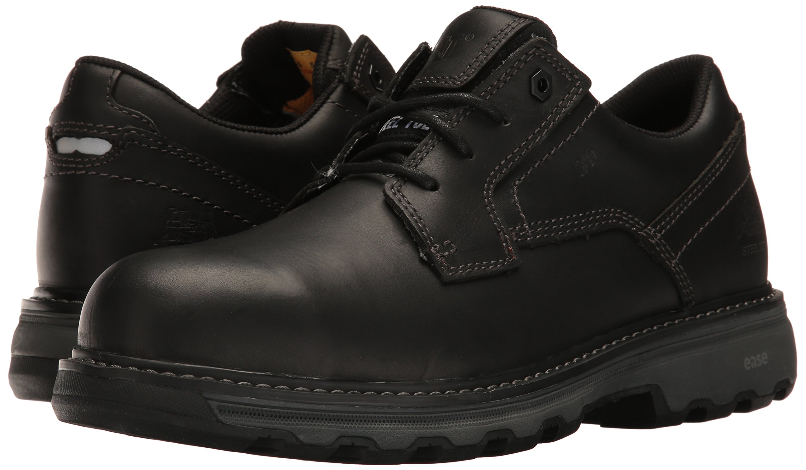 Caterpillar Men's Tyndall Steel Toe Work Shoe, Black, 7 M US on Galleon