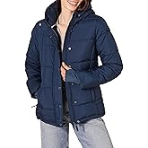 Amazon Essentials Women's Heavyweight Quilted Long-Sleeve Hooded Puffer Coat (Available in Plus Size)