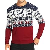 *daisysboutique* Men's Holiday Reindeer Snowman Santa Snowflakes Sweater