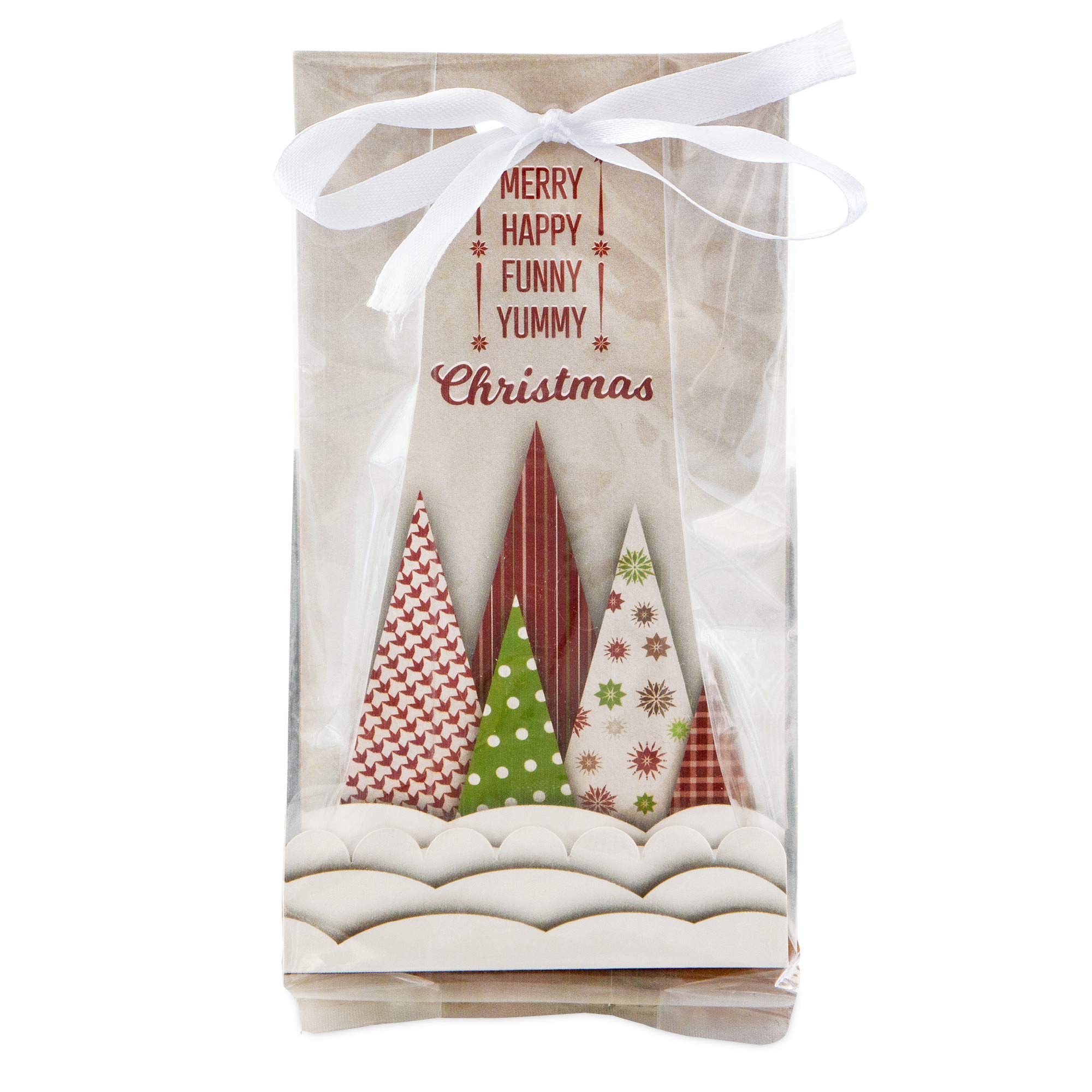 Städter 337275 Gift Bags Yummy Christmas Plastic