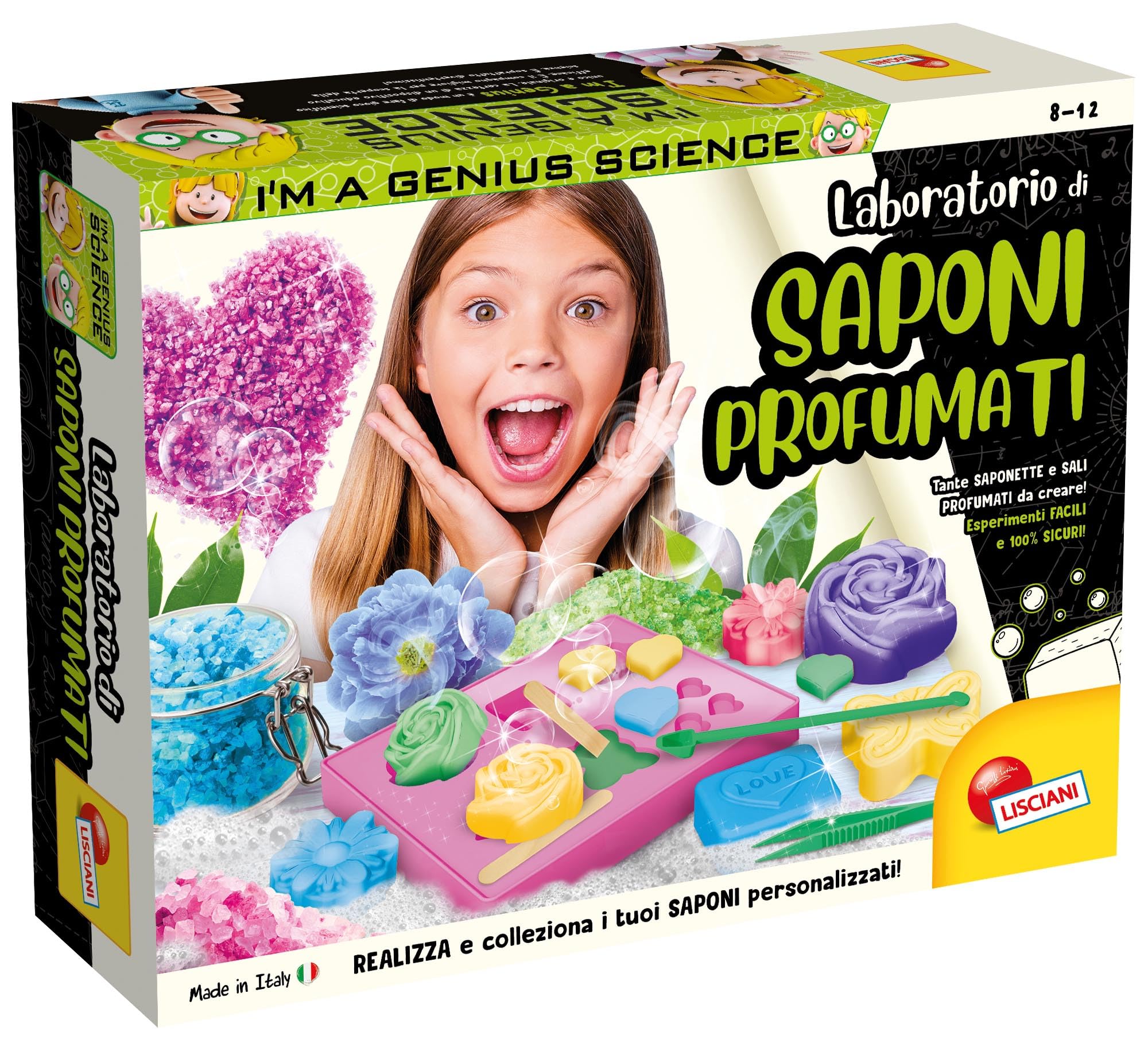 Lisciani games – I'm A Genius Laboratory of Lipsticks Perfumed soaps