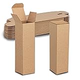 MT Products Tuck Top Small Kraft Paperboard Gift