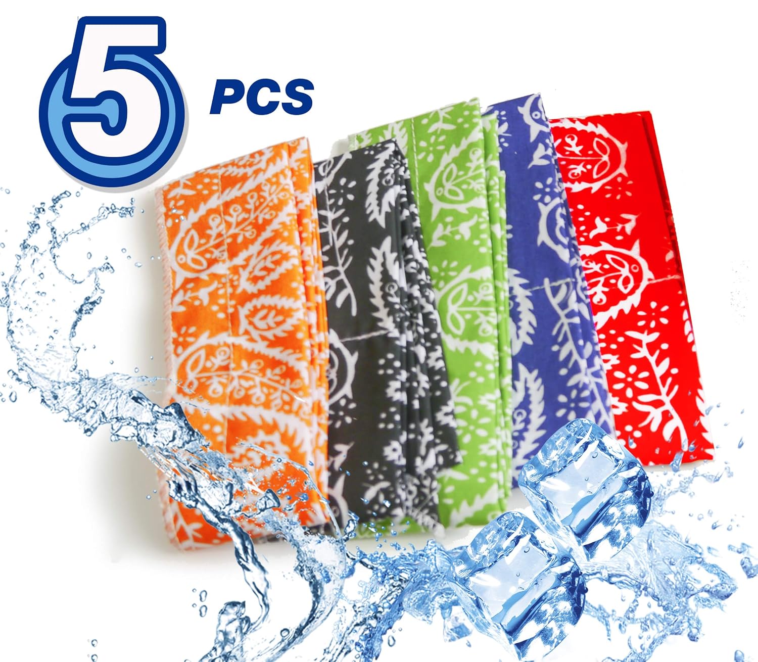 Pm0606 Ice Cool - Bufanda de enfriamiento para cuello (inflada en ...