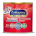 Enfagrow PREMIUM Toddler Nutritional Drink, Made with Real Milk, Brain-Building Omega-3 DHA, Nutrients and Prebiotics for Growth & Immune Support, Non-GMO, Toddler Milk Powder, 24 Oz Can