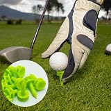SZXMDKH Golf Tees 25MM Small Green 100 Pcs Plastic Tees view 4