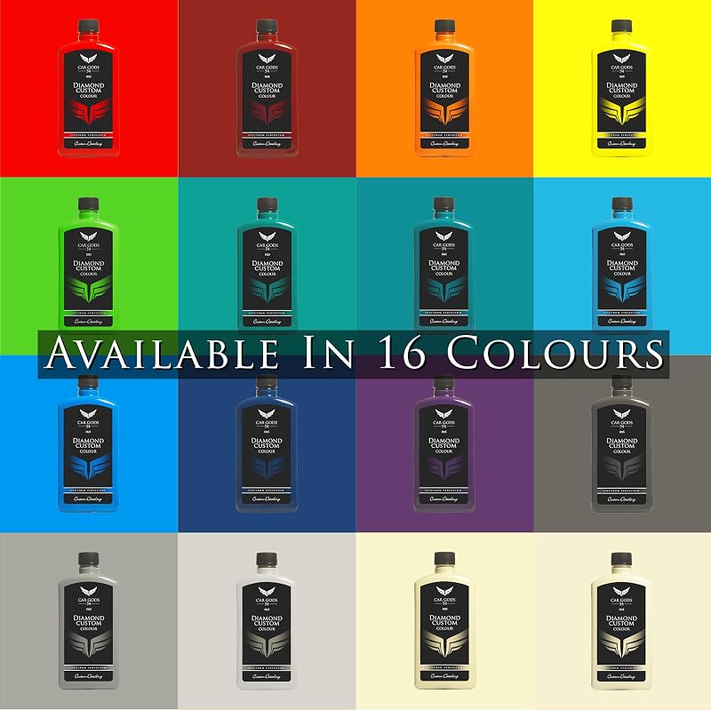 Car gods iris, renovador de tinta preta, 500 ml