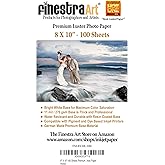 8" X 10" Premium Luster Inkjet Photo Paper - 100 Sheets