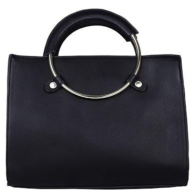 BCBGMAXAZRIA Womens Satchel (Black)