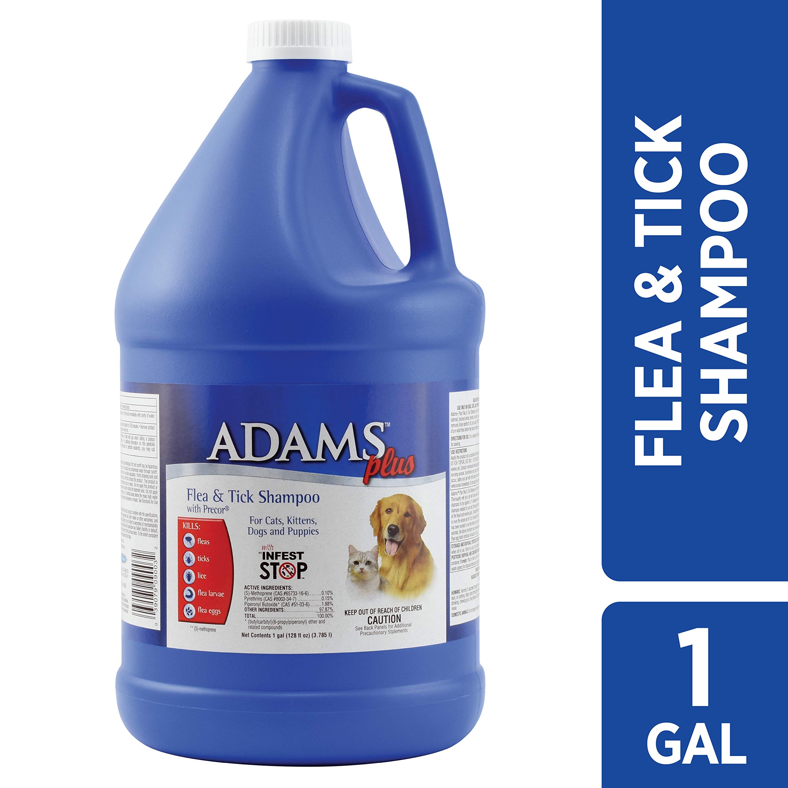 adams plus flea and tick shampoo