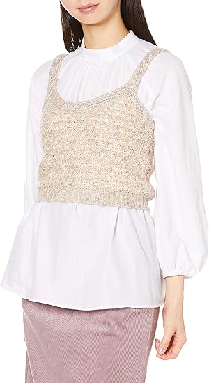 Amazon リリーブラウン ニットツイードタンク Lwnt レディース Beg F セーター 通販