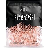The Spice Lab Pink Himalayan Salt, Coarse, 5 lb | Nutrient and Mineral Dense Pure Crystal - Unrefined Gourmet Salt for Grinder Refill, Cooking and Finishing - Kosher