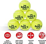 The Dog's Balls Small Yellow 6-Pack Dog Tennis Balls Non-Abrasive Felt view 6