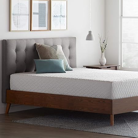 Everlane Home 10 Inch Gel Infused Memory Foam Mattress Twin White Dhini Daniyar635
