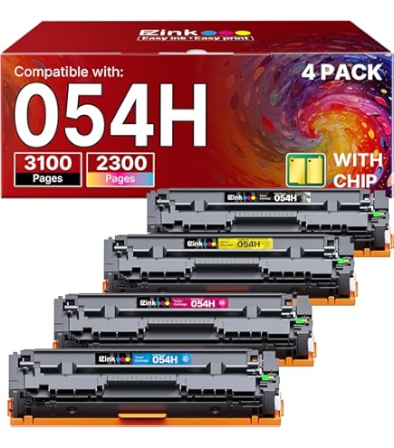 Amazon.com: 054H Toner Cartridge Set Replacement for Canon