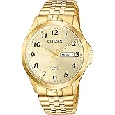 Citizen Quartz Mens Watch, Stainless Steel, Classic