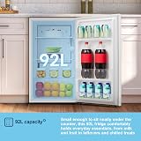 Fridgemaster MUL4892E 92L Under Counter Fridge with LED Lighting view 6