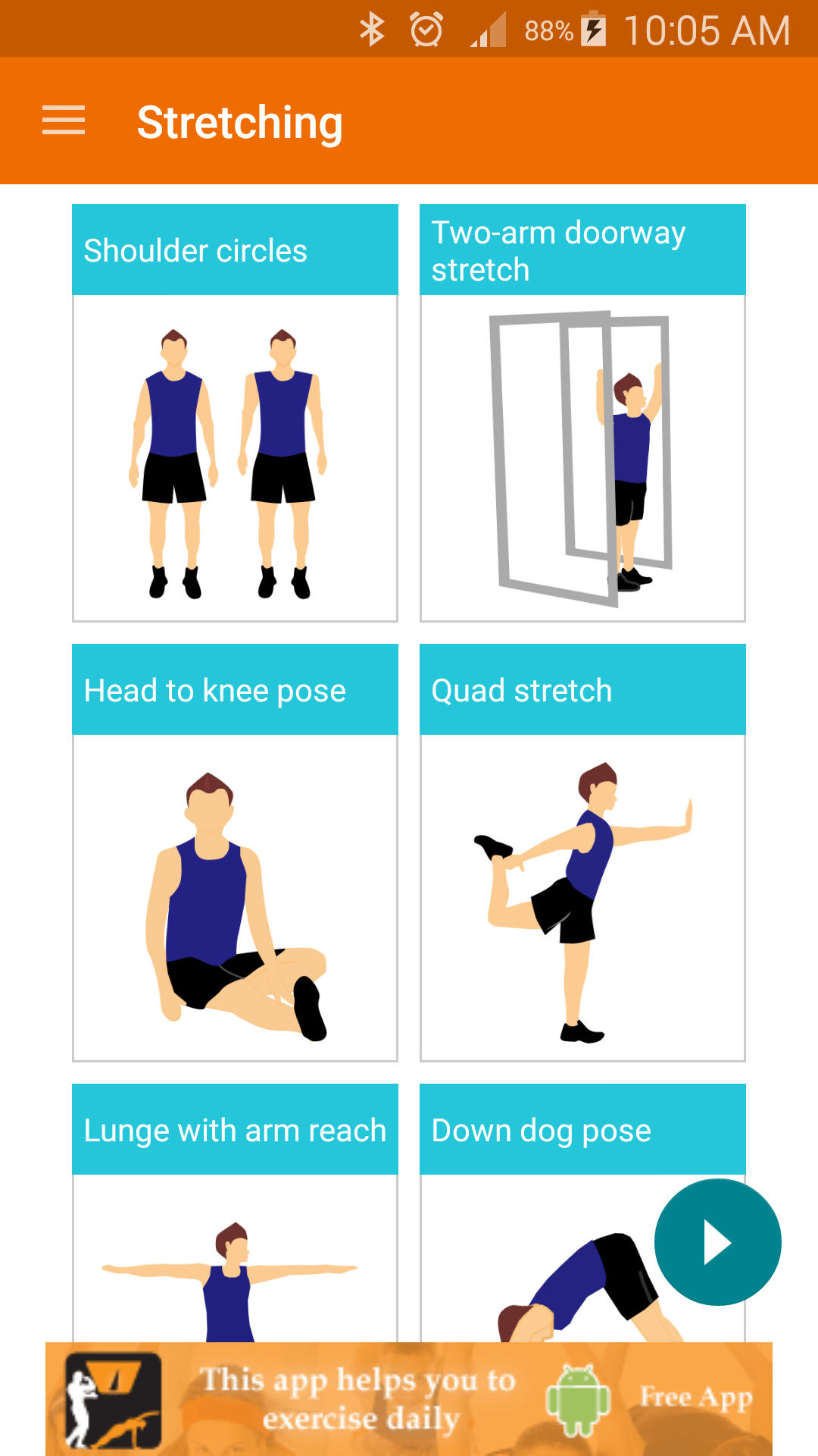 Gym workout apk image