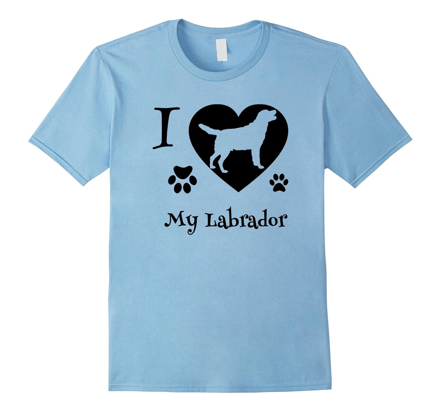 I Love My Labrador Best Labrador Retriever Shirt-Rose