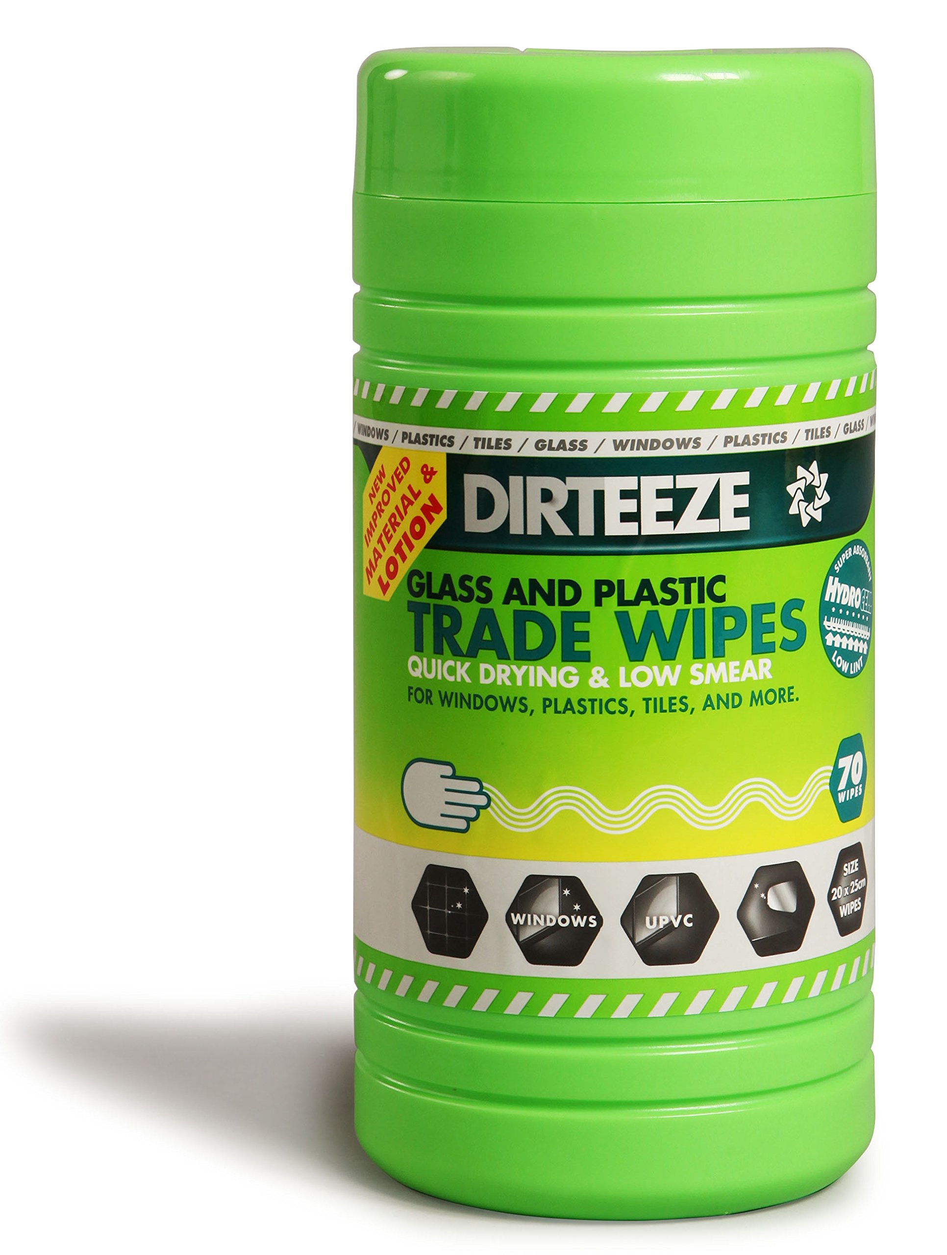 BeeSwift DZGP80 Glass and Plastic Wipes