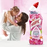 Harpic Active Fresh Pink Blossom Toilet Cleaner 750ml 12x750ml 9.0L view 5