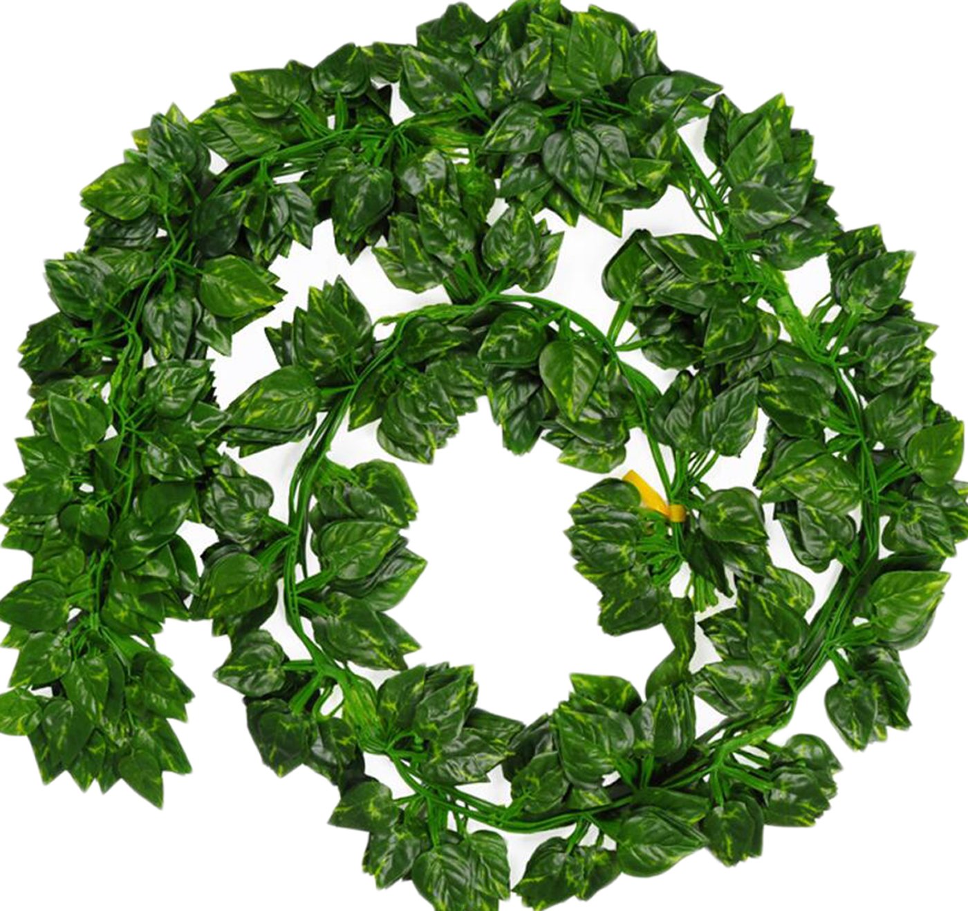 Гирлянда из искусственных листьев своими руками